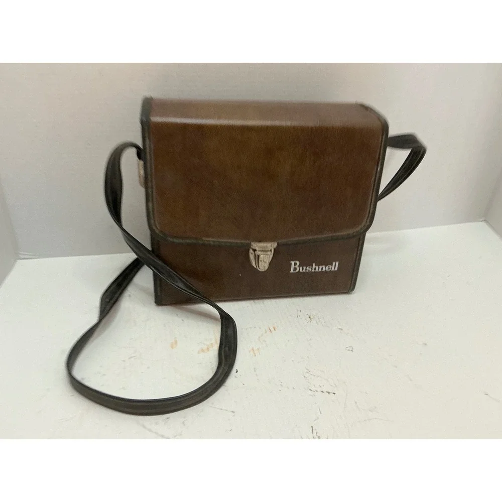Bushnell Vintage Sportview Binoculars 10x50 Insta-Focus Wide Angle Case Black